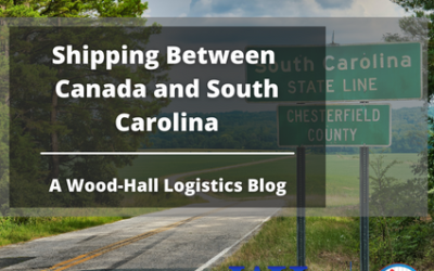 Shipping Between Canada and South Carolina