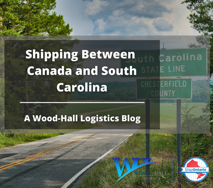Shipping Between Canada and South Carolina