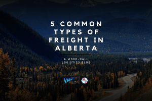 5 Common Types of Freight in Alberta