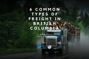 6 Common Types of Freight in British Columbia